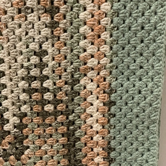 Bassinet, Stroller, Car, Lap, Crib Blanket Handmade Crocheted NEW - Picture 7 of 13